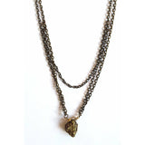 GLISTENS IN GOLD NECKLACE