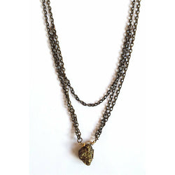 GLISTENS IN GOLD NECKLACE