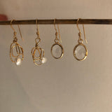 Twisted Pearl Earrings